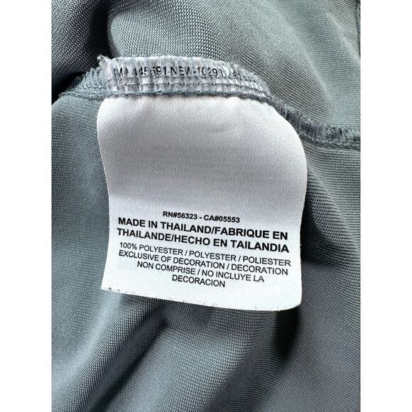 Nike Golf Tour Performance Dri Fit Grey Striped Polo Shirt Mens Large Dri-Fit - Picture 7 of 8